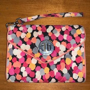Vera Bradley turnlock wallet